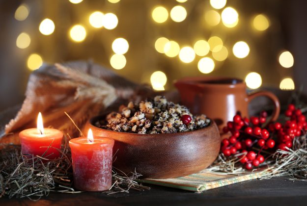New year dishes in Ukraine
