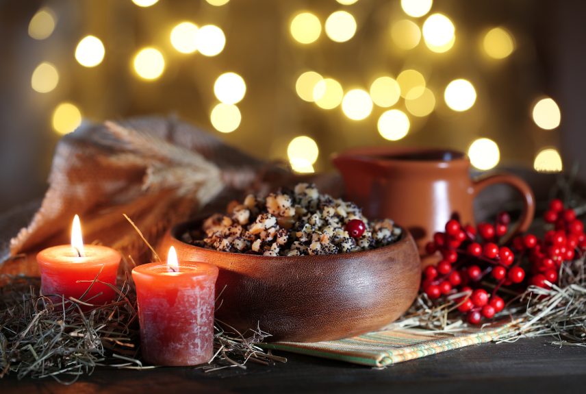 New year dishes in Ukraine