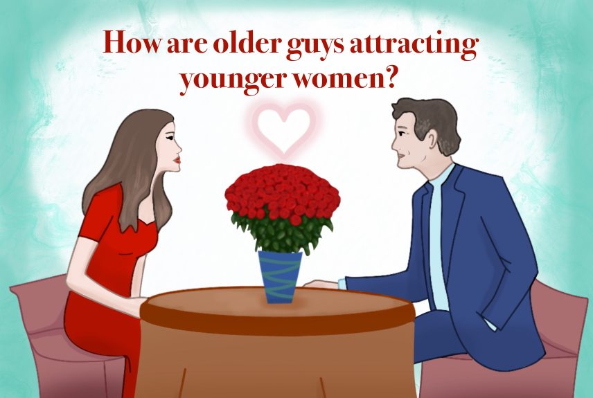 How are older guys attracting younger women?